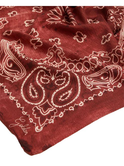 Golden Goose Sciarpa con stampa Paisley Golden Goose | GUP01053P00066740385 SPICED APPLE